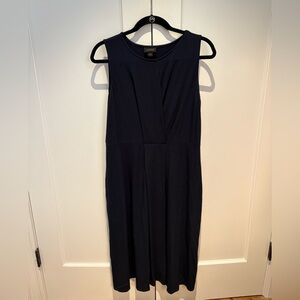 J. Jill Navy Midi Dress